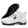Nuove Scarpe da Baseball, Scarpe Antiscivolo da Rugby per Esterno, Tessuto a Rete Traspirante, Scarpe da Baseball per Allenamento Principianti di Softball