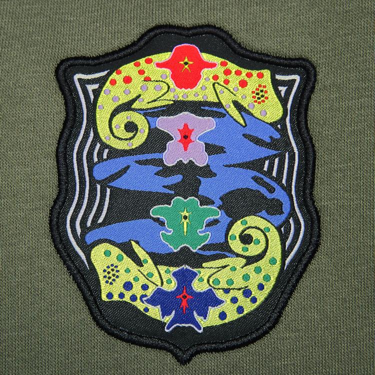 Nike SB Pattern Pullover Hoodie Unisex hoodies Olive-Green FZ4099222