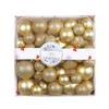 Yousheng 44 Pcs Christmas Balls Ornaments Shatterproof Plastic Baubles Xmas Tree Hanging Decoration for Holiday Party Wedding Decor