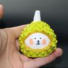 Eye-catching Auto Dashboard Ornament Cute Durian Bear Car Ornaments Resin Lovely Pendant Decoration For Car Home