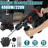 220V Multi-function Industrial Electric Drill Hammer Impact High Power Professional Rotary Hammer Puncher Demolition 4980W
