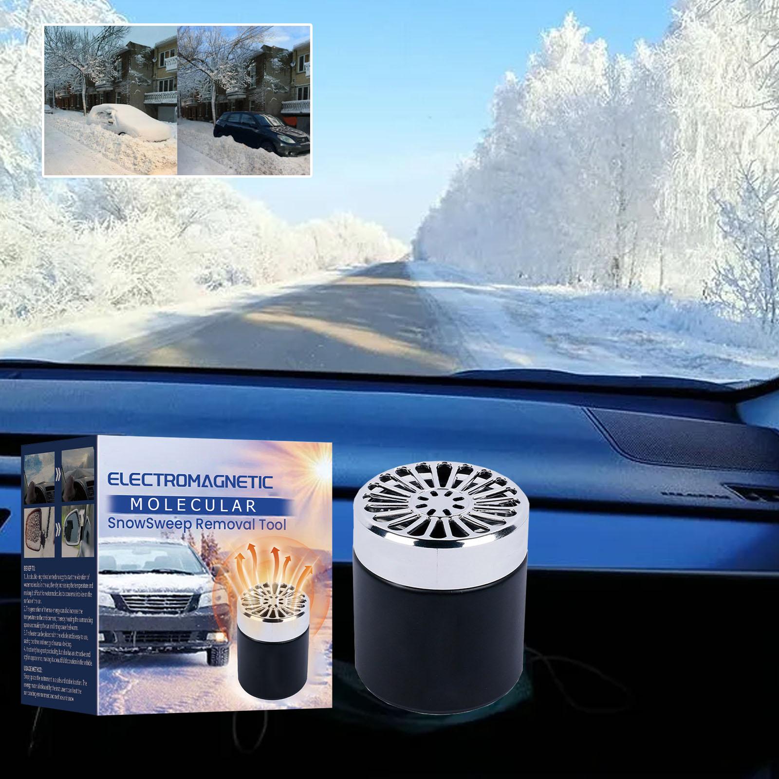 

Быстрое и удобное устройство для удаления снега и тумана с автомобильных лобовых стекол, а также обогреватель для удаления льда. One Size чёрный