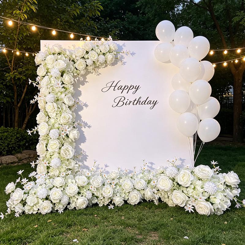 Cross-Border Floral Simulation for Wedding Arch & Event Decor