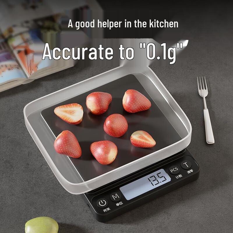 Compact Digital Food and Baking Scale