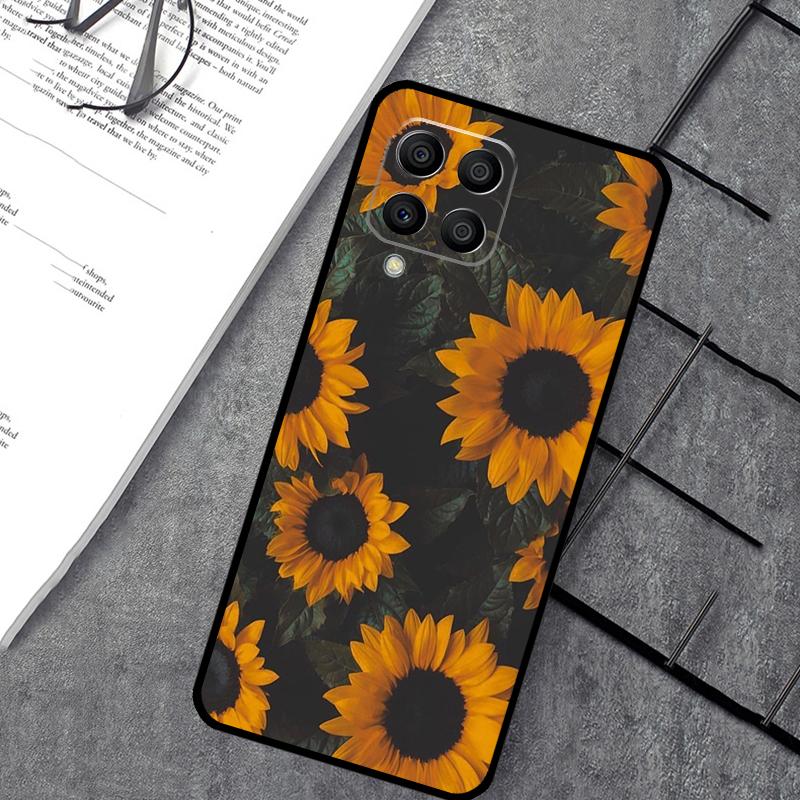 Sunny Sunflower Case For Samsung Galaxy M54 M32 M52 M15 M11 M12 M13 M14 M06 M16 M36 M56 M31 M53 M35 M55 M34
