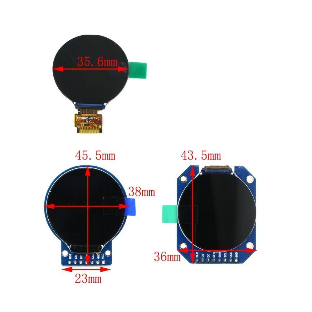 1.5 inch 1.28inch TFT IPS Screen 11Pin SPI Interface Color Display Module  DIY Electronics