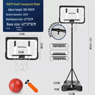 Jinxun Outdoor Adjustable Mobile Basketball Hoop