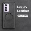 Magnetic Retro Leather Soft Case For OPPO Reno12 Pro Reno 12 Pro 5G Wireless Charging Phone Case Cover