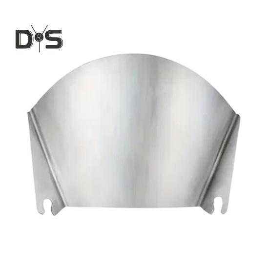 

Защитный экран из нержавеющей стали для миксера, защищающий от проливания, повышает безопасность кухонного сливного щитка, средство предотвращения проливания жидкости серебряный