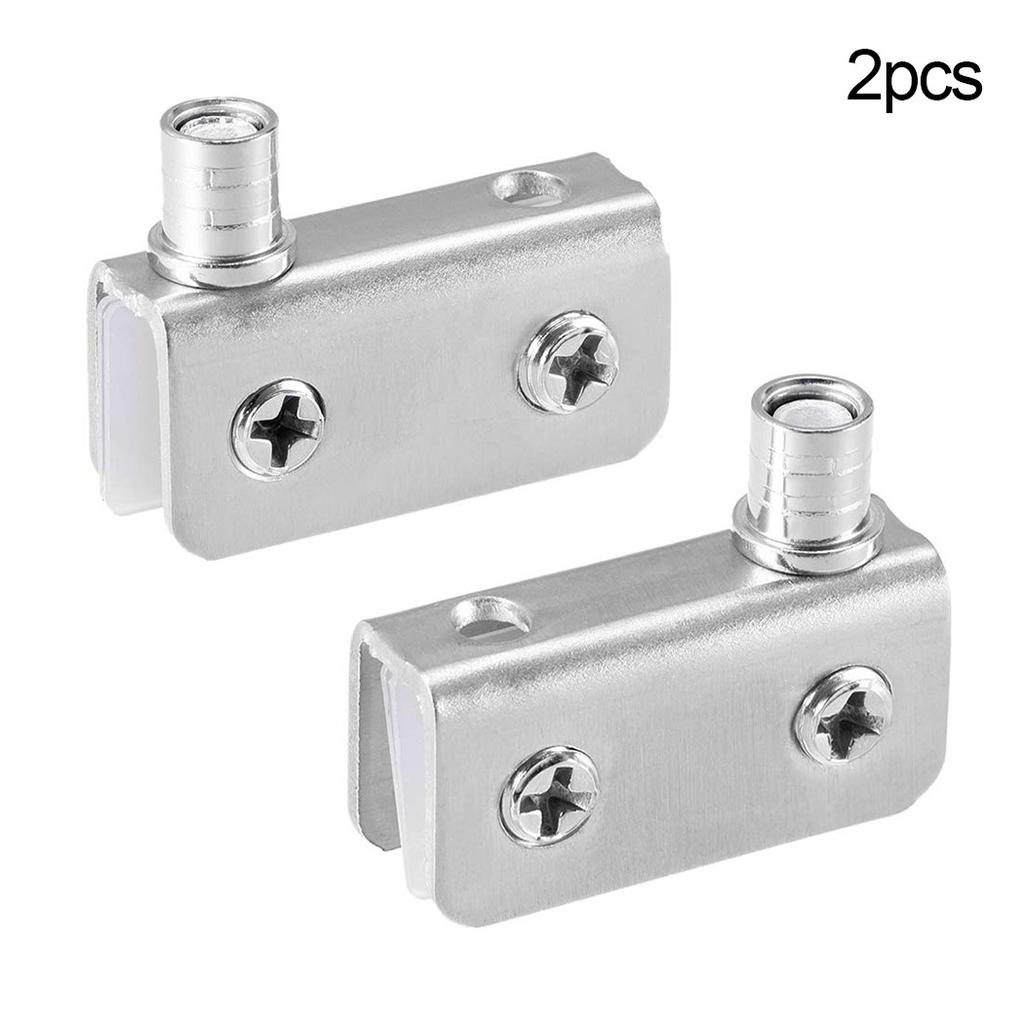 Accessory Door Hinges Adjustable Clamp Clip Cupboard For 5-8mm Glass Glass Metal Pack Pivot Suitanle