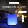 Colorful Night Light Bluetooth Speaker and Alarm Clock