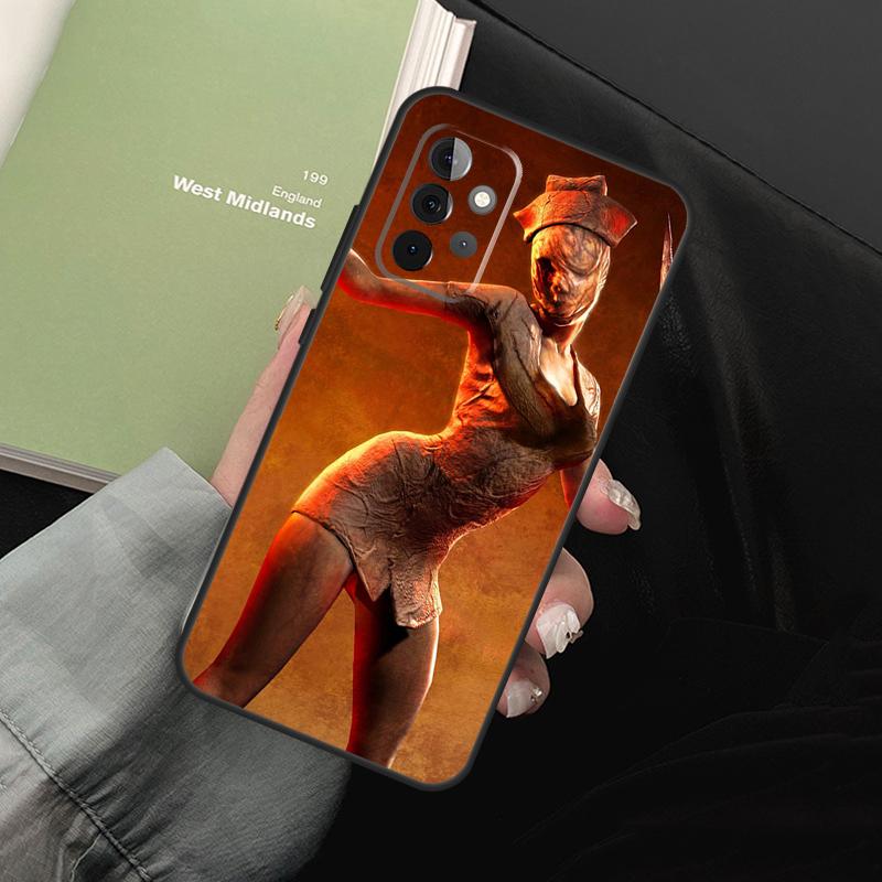Silent Hill Nurse For Samsung Galaxy A55 A35 A53 A33 A13 A15 A36 A56 A26 A16 A22 A32 A52 A54 A34 A05 A06 Case