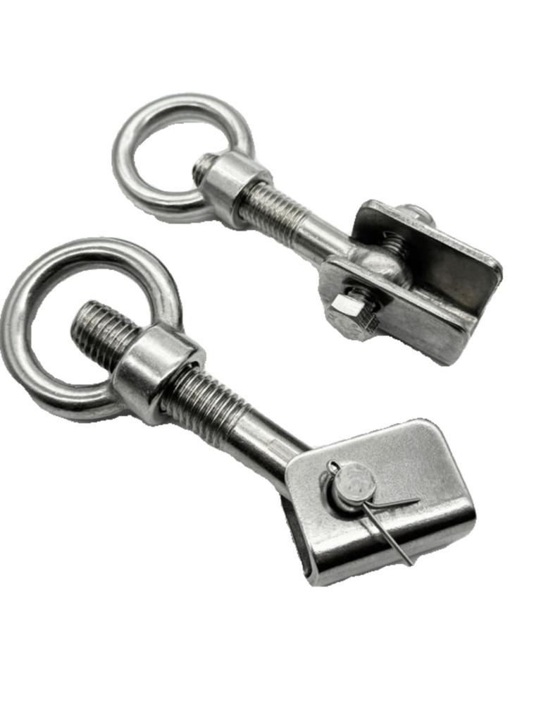 304 Edelstahl Schnellverschluss Torx Ringschraube Mutter Set für Tankabdeckungen