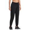 Under Armour Solid Color Logo Print Jogger Pants Women Bottoms Black 1377042-001