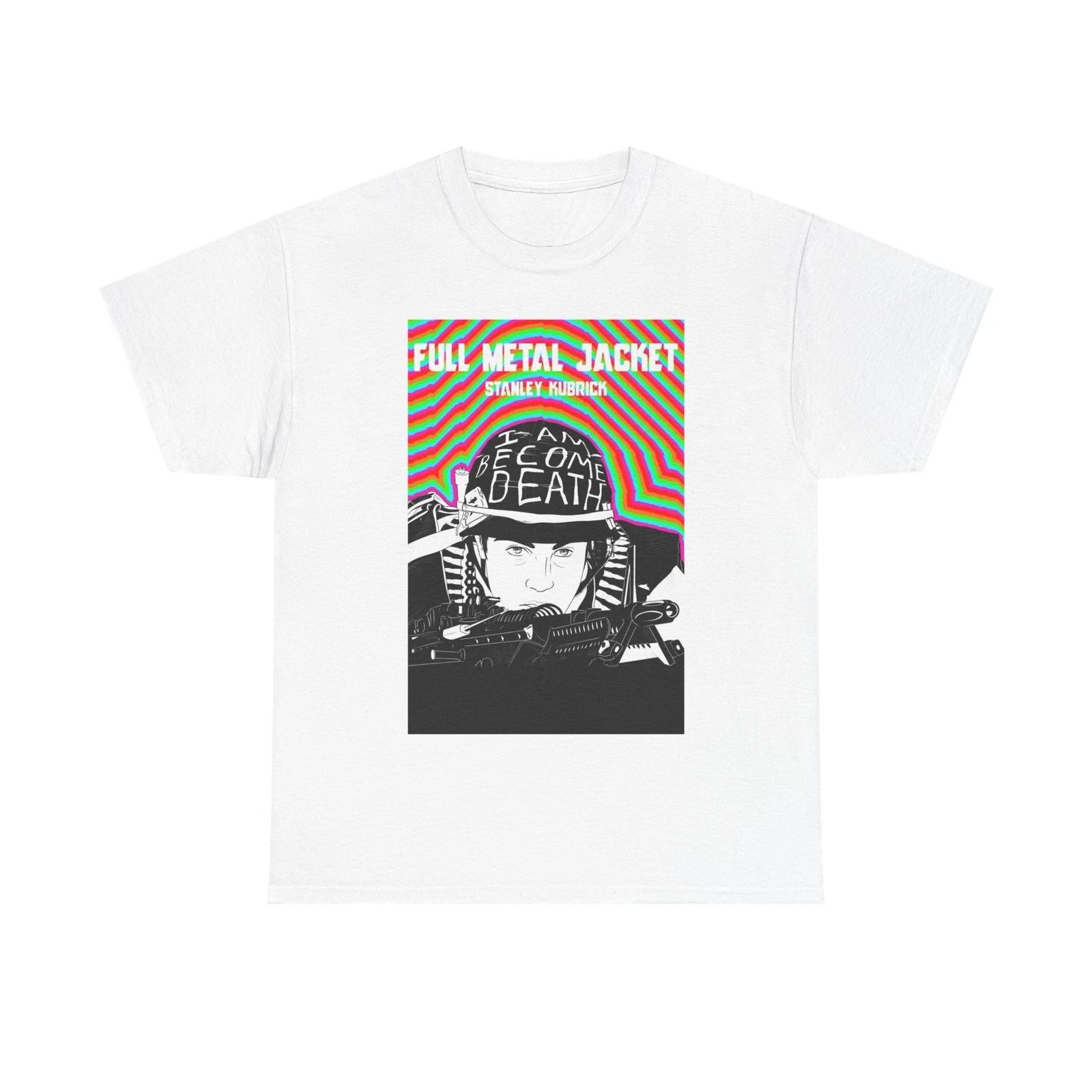 Men s and Women s T-shirts Full Metal Jacke S