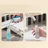 1/2Pcs Window Wiper with Bevel Scraper Design Automatic Water Recovery Wiper Portable Multi-Surface Glass Cleaner