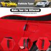 Dry Carbon Fiber Car Body Door Handle Moulding Cover Sticker for Corvette C6 2005-2013 Car Exterior Door Handle Cover Trim Frame Look Cover Trims