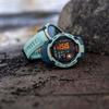 Montre GPS Garmin Instinct 3 - AMOLED - 45 mm - Étanche 10 ATM - Autonomie 18 jours - Vert d'eau