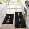 Michelin Flannel Area Rug Soft Kitchen Floor Mat Non Slip Carpet Room Decor
