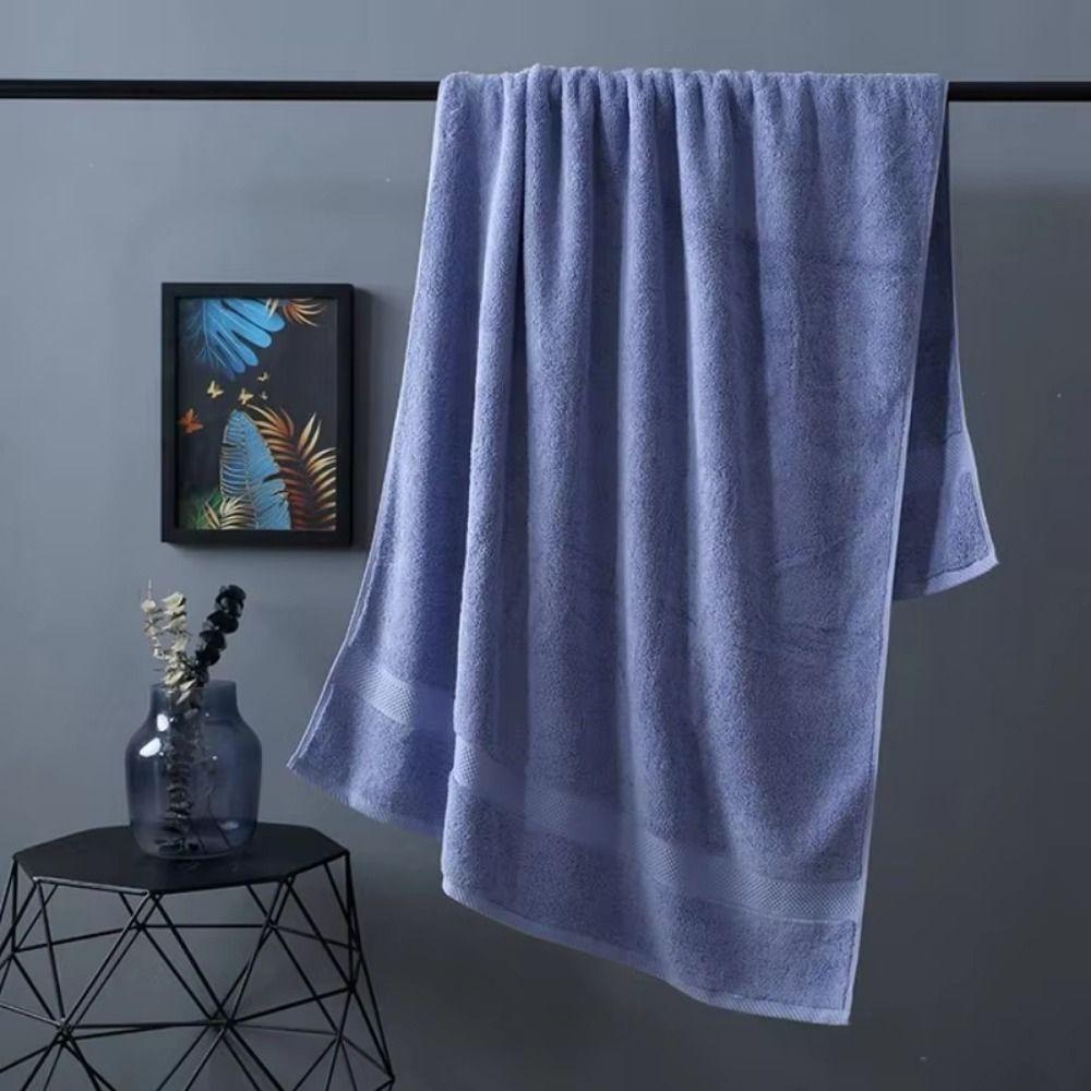 Absorbent Bath Towel Thickened Adults Serviette Towel Face Towel Beach Towel  Hotel