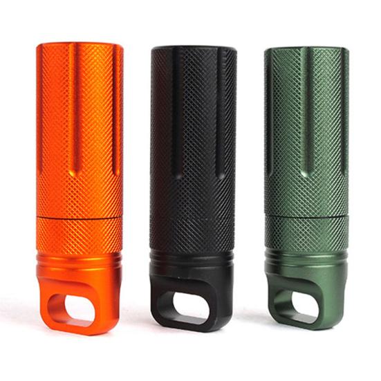 Waterproof Mini Aluminum Pill Box Case Bottle Holder Outdoor Emergency Container