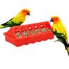 Durable Plastic Bird Feeder Poultry Ground Feeder Chicken Feed Trough Pheasant Feeding Bucket