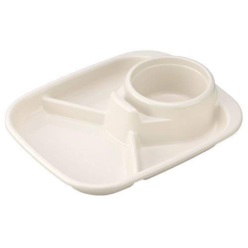

Square BBQ dish, ivory
