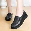 Spring and Autumn Mother Shoes Single Shoes Soft Sole Comfortable Single Shoes Women's Shoes Non-slip Flat Bottom