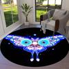 1pc Office Carpet Chair Mats Floral Butterfly Night Sky Perfect for Decorating Office Chairs, Living Rooms, Or Bedrooms