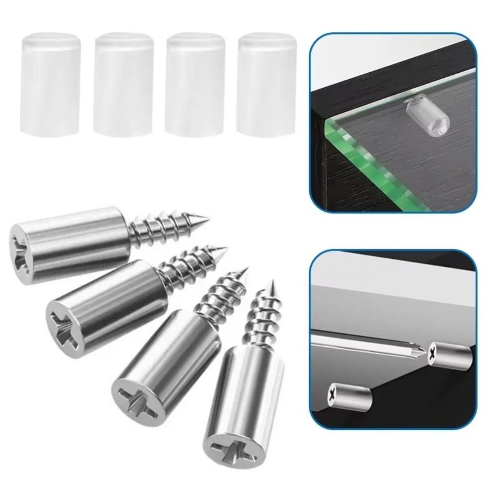 Portable Self Tapping Screws Multifunctional Bracke Integrated Shelf Support Pegs Self-tapping Screws Heavy Duty Floating Shelfs