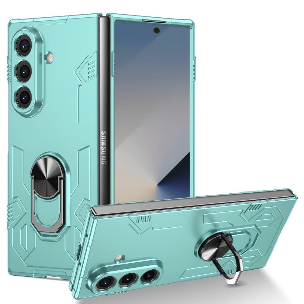 Suitable for Samsung Galaxy ZFold7 Mech Ring Folding Phone Case Z Flip7 Car 360 Bracket Case