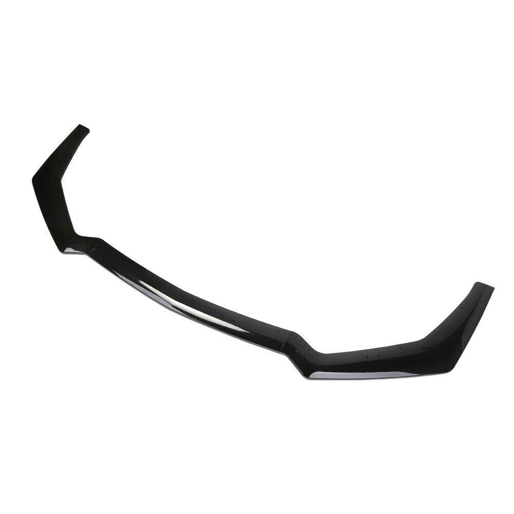 Front Spoiler Lower Lip Splitter For Ford Mustang 2018-2020 Black GT Style Front Blade Splitter Car Ornament Accessories