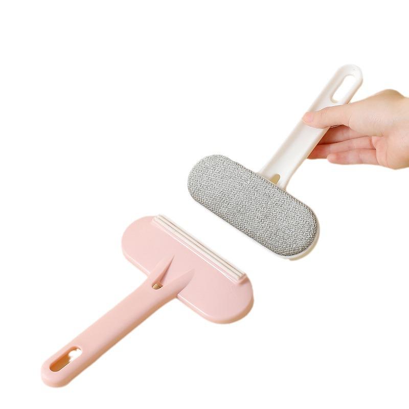 Double-Sided Electrostatic Lint & Pet Hair Remover Brush for Clothes and Wool Coats