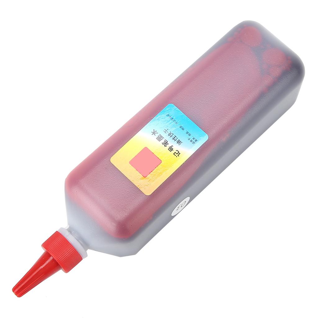 Marker Yedek Mürekkep Rengi Kalıcı Poster Kalemi Yenileyici Sıvı Sanat El Sanatları Malzemeleri 200ml Parlak Kırmızı