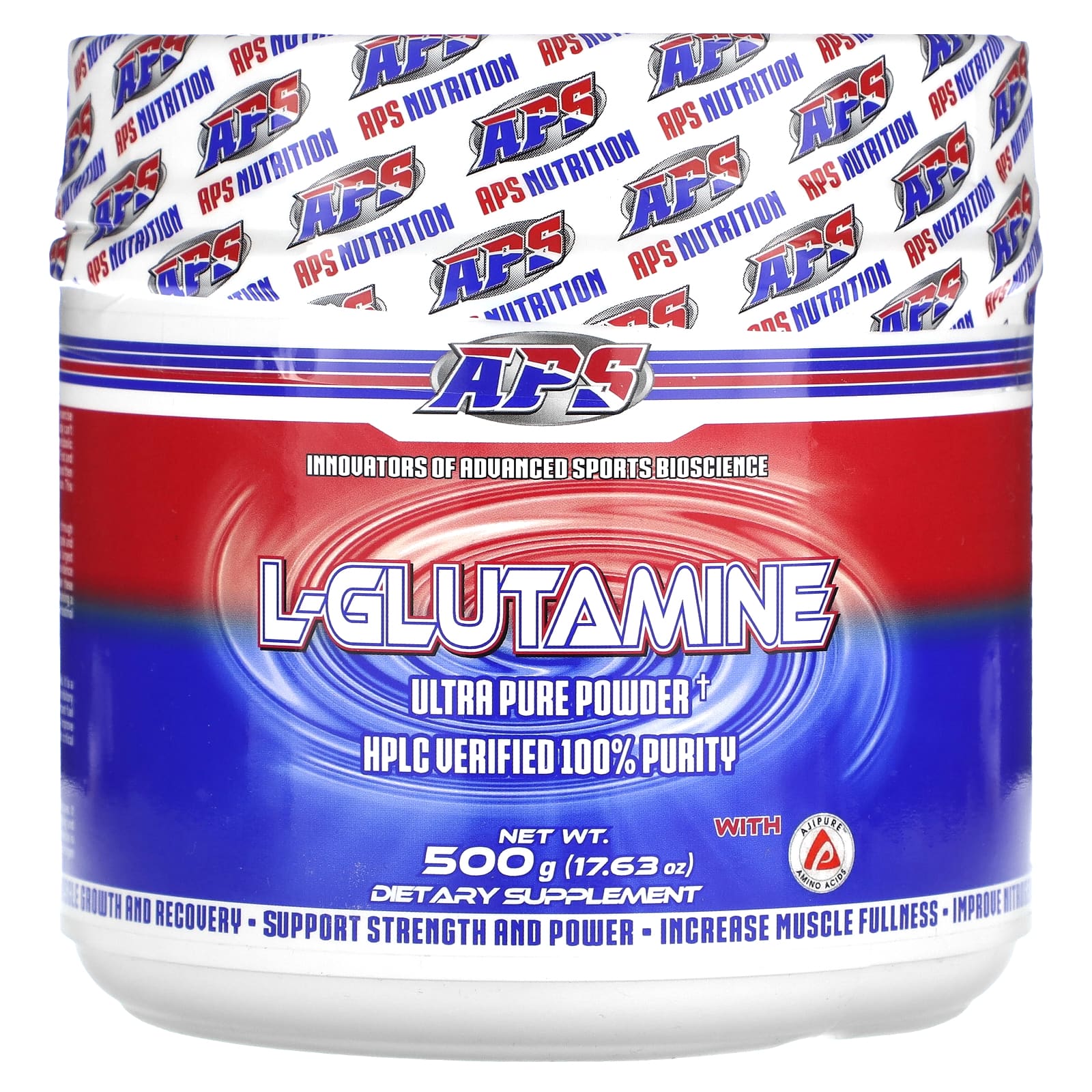 

APS, L-Glutamine, Ultra Pure Powder, 500 g (17.63 oz)
