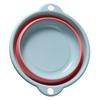 Foldable Washbasin Portable Household Multifunctional Plastic Wash Dish Tub for Travel S Size