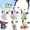 Adorable Sanrio Pachi Dog Go Anywhere Series Blind Box Pvc Figure For Collectors