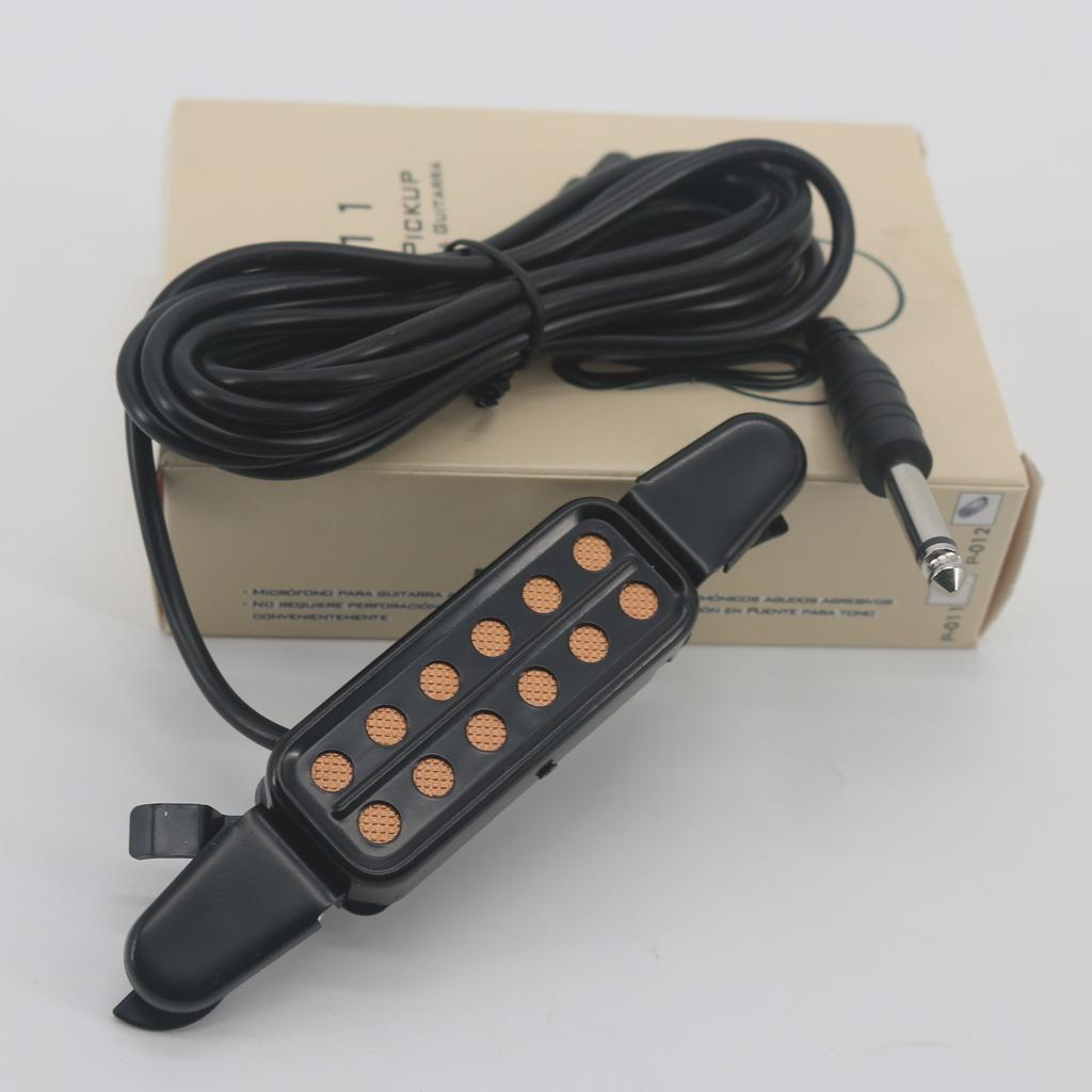 Guitar Soundhole Pickup  Acoustic Guitar Pickup  Fingerhole-Free Folk Guitar Pickup Musical Instrument Accessories