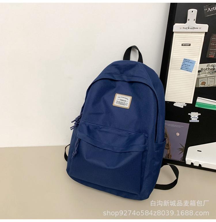 

Nylon student schoolbag 2025 new large-capacity short-distance travel bag backpack primary school students training backpack