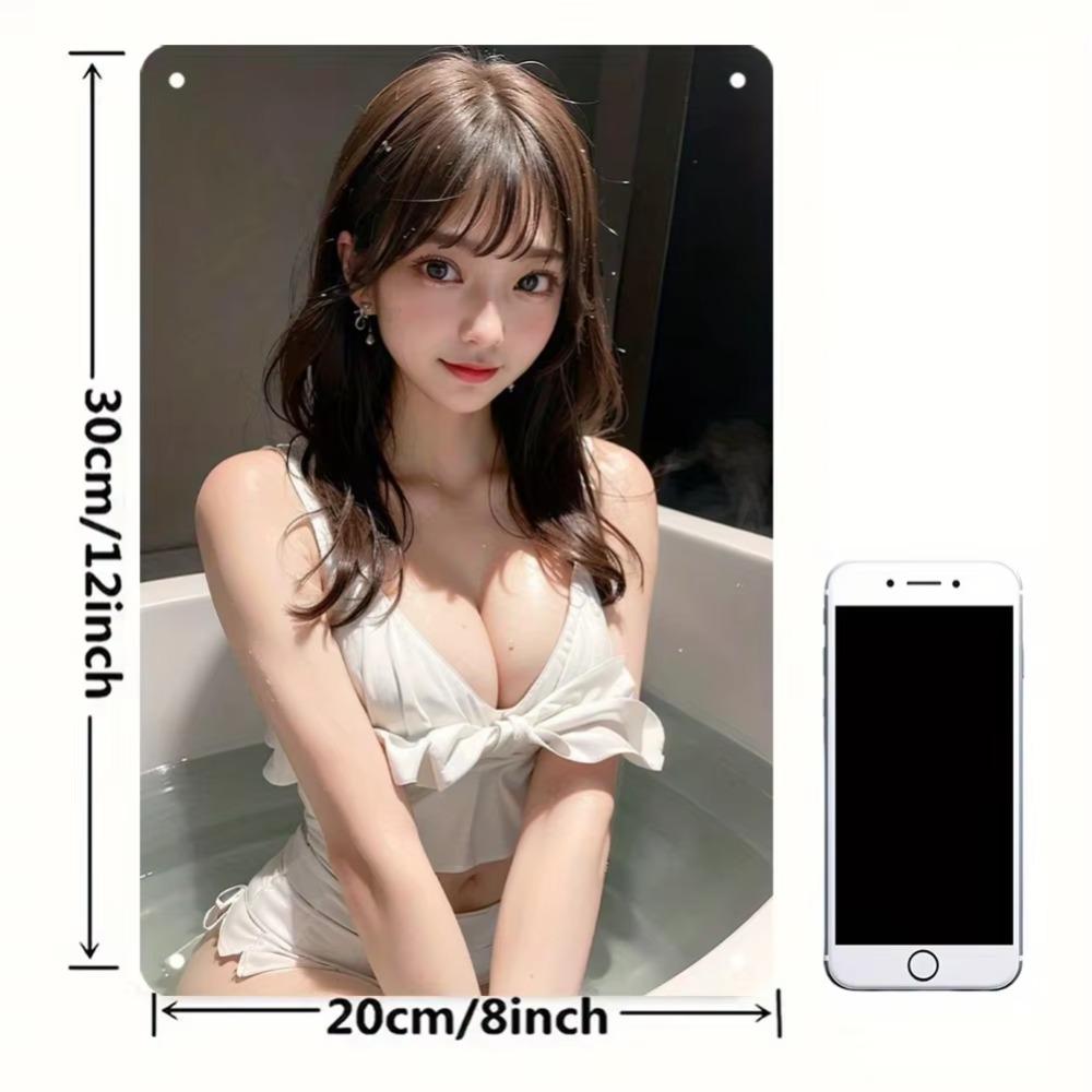 Vintage Metal Tin Sign Retro Wall Decor 8x12 Cafe Bathroom Living Room Office Gift