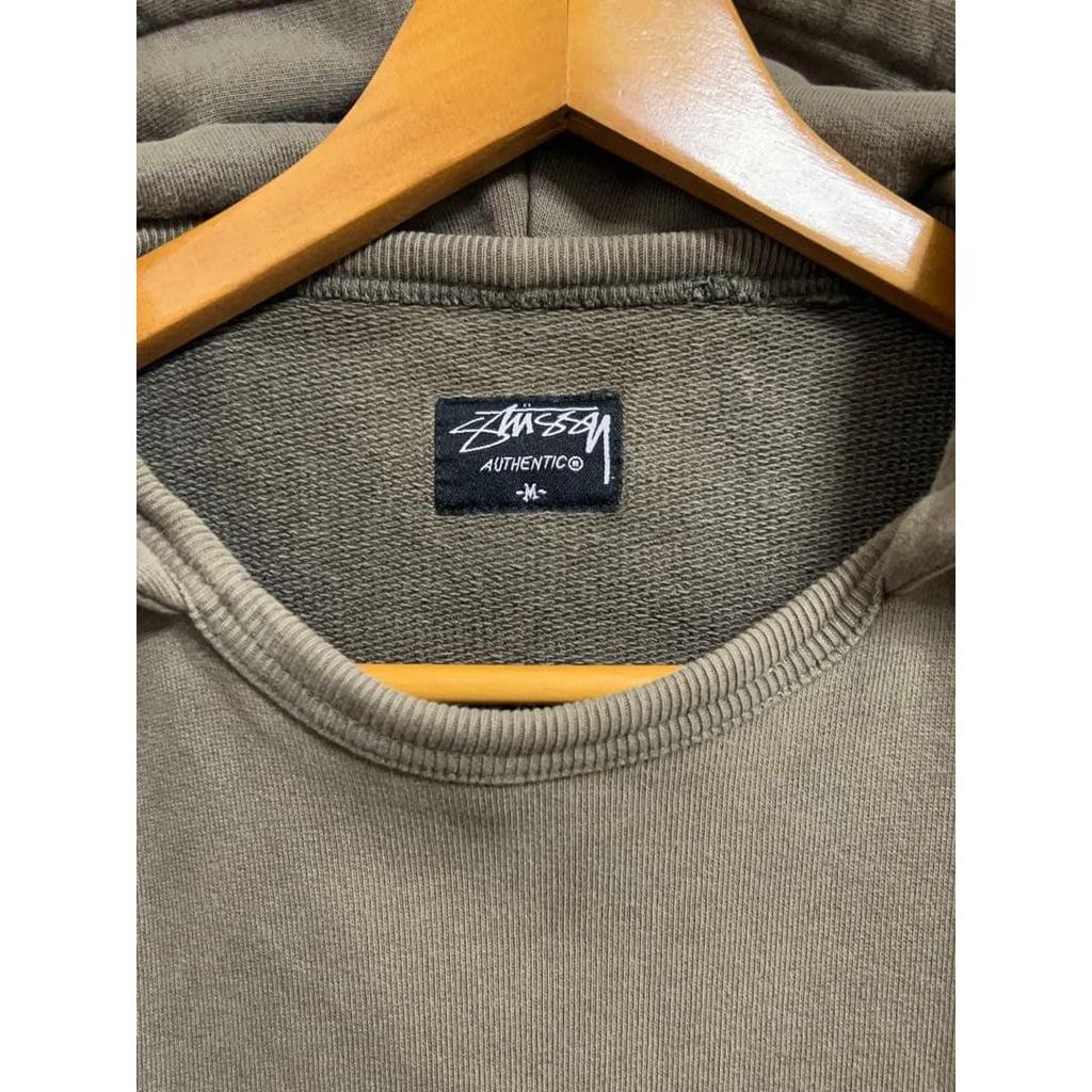 Used 00s Old Stussy Retrofit Sweatshirt Parka Reverse Weave Rare