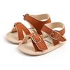 Sommer Baby Kind Junge Mädchen Sandalen Neugeborenen Leder Weiche Sohle Krippe Schuhe