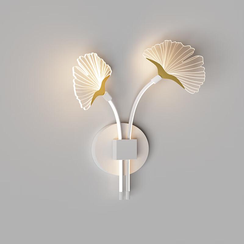 Ginkgo Flower Nordic Bedside Lamp
