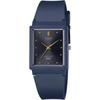 Casio Chupacashi MQ-38UC-2A1 Analog Watch Matte Navy Rectangular Face Rubber Strap Unisex