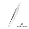 Needle Tweezers Blackhead Pimples Removal Pointed Bend Head Face Care Tools