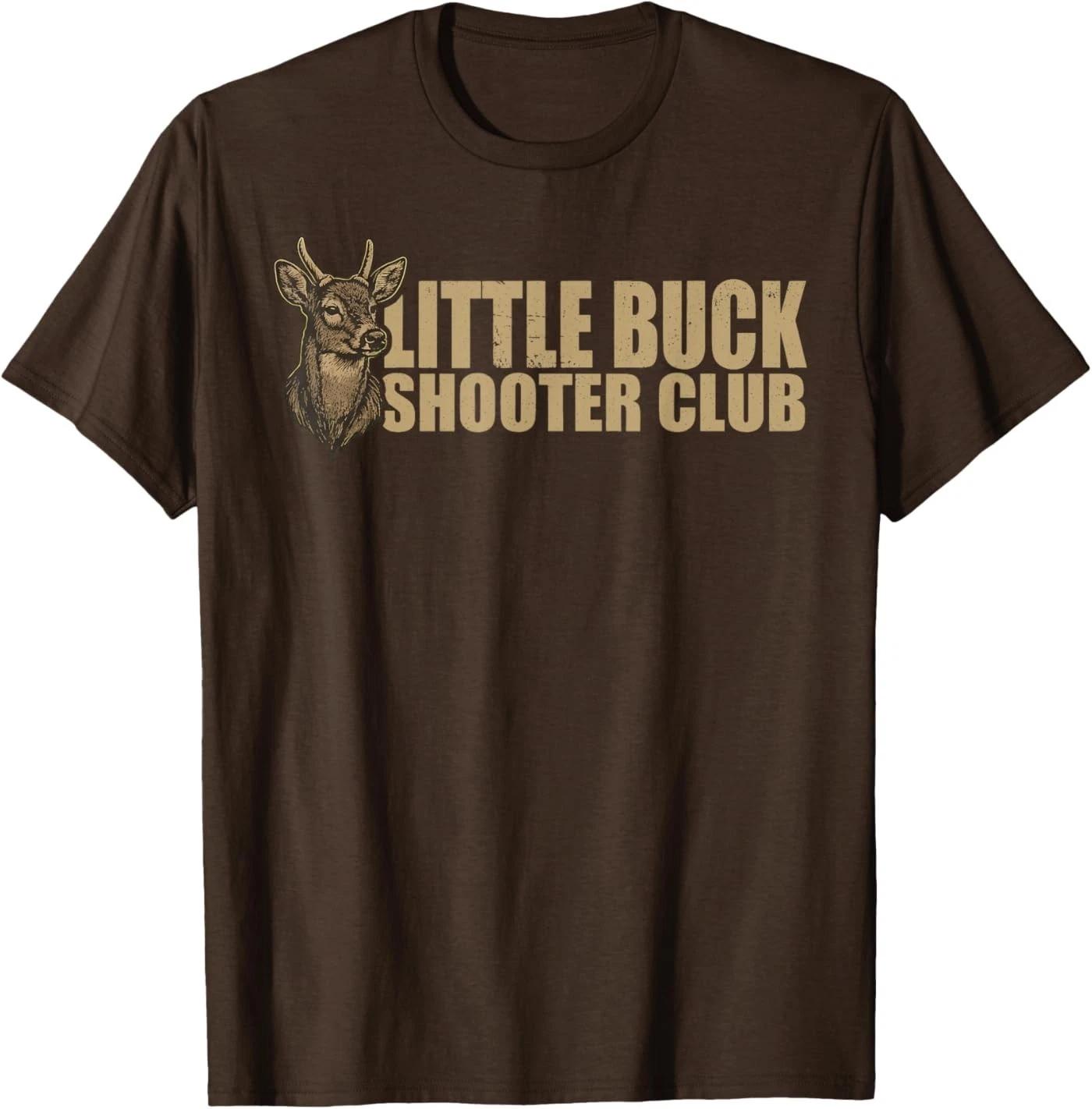 Little Buck Shooter Club Deer Hunting Bowhunter Design T-Shirt S