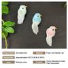 2Pcs Cute Artificial Birds Fake Foam Animal Simulation Feather Birds Models Tit Diy Craft Home Garden Floral Ornament Decoration