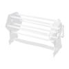 Practical-Claw Clip Storage Rack, 360 Degree Rotating Claw Clip Storage, Acrylic Hair Clip Storage Rack Headband Display Stand