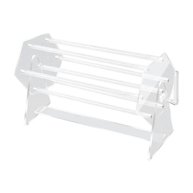 Practical-Claw Clip Storage Rack, 360 Degree Rotating Claw Clip Storage, Acrylic Hair Clip Storage Rack Headband Display Stand