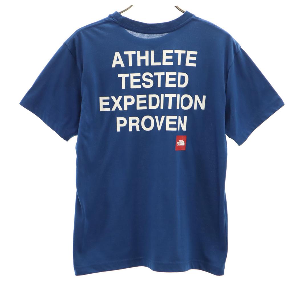 The North Face Short Sleeve T-shirt S Blue Navy Blue NT31405X Men's Used